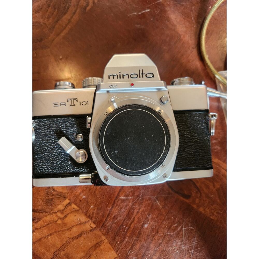 Minolta SRT-101 SLR 35mm Vintage Film Camera with Accessories see desc/photos - Picture 14 of 14